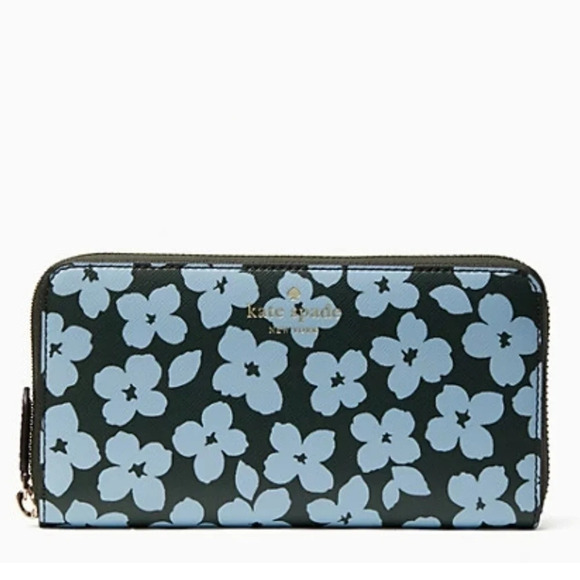 Kate Spade Brynn Floral Large Continental Wallet - Picture 6 of 11